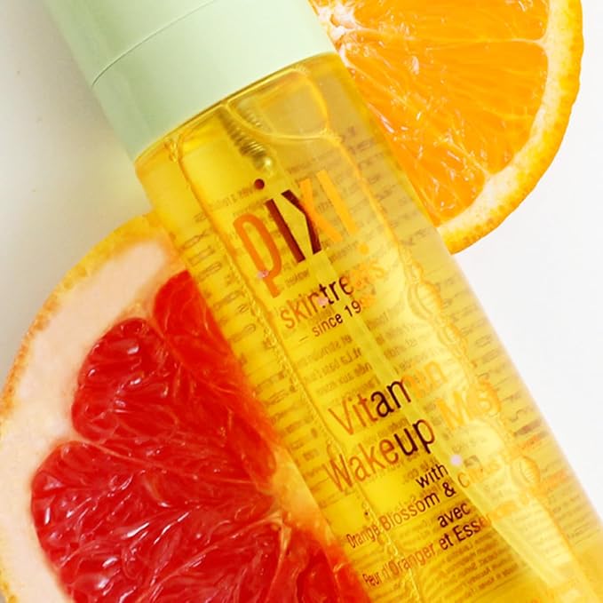 Pixi Vitamin-C Wakeup Mist | Helps Cool, Refresh, and Wake Up Skin | Adds Hydration | Boosting Treatment Toner | 2.7 fl oz / 80ml-BrightBean Baby