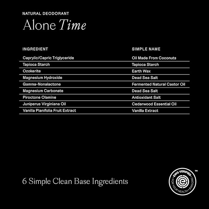 Each & Every Aluminum Free Deodorant for Men & Women, Cedar & Vanilla - All Natural Deodorant for Sensitive Skin, EWG Verified - Clean, Baking Soda Free, Plant-Based Fragrance - 2.5oz, 2 Pack-BrightBean Baby