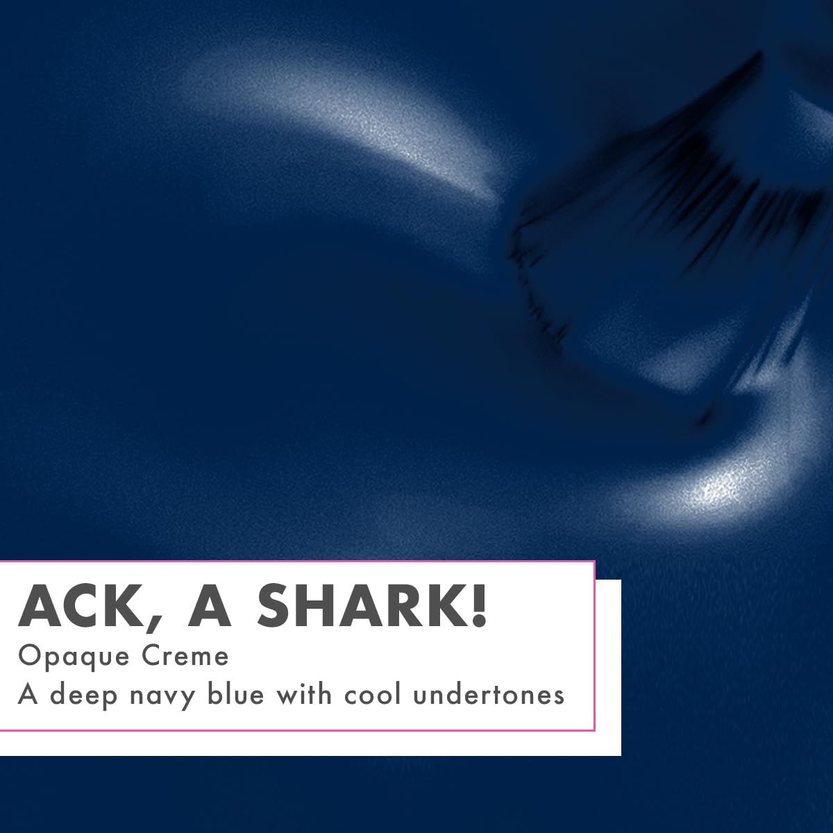 Olive & June Long Lasting Nail Polish | Plump Gel-Like Finish No Lamp Needed | Lasts up to 10 days | Salon-Quality Color at Home | 15-Free Vegan Cruelty-Free, Chip-Resistant Shine | Ack, a shark Navy-BrightBean Baby