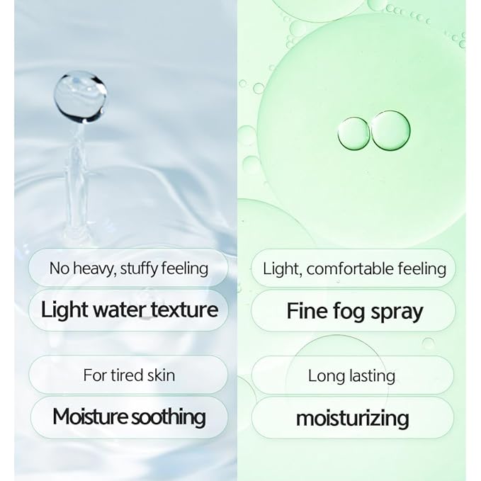 Glow Mist Serum – Hydrating & Soothing Face Mist Artemisia, Centella Asiatica, Evening Primrose, Korean Skin Care, Made in Korea, for Sensitive Skin (Calming, 3.38 oz)-BrightBean Baby