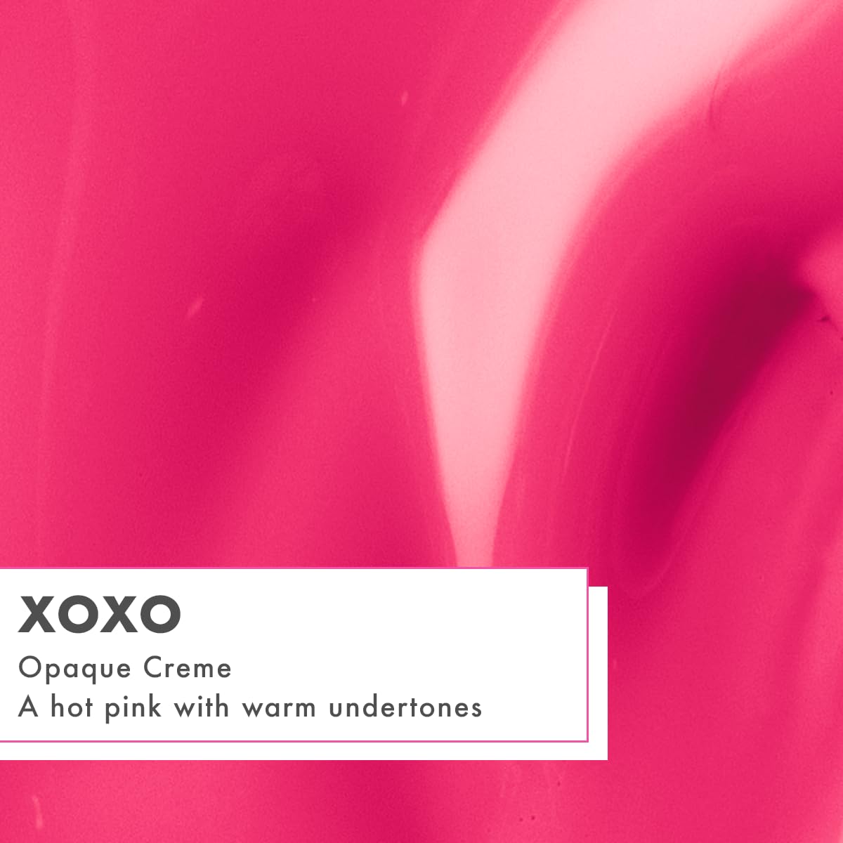 Olive & June Gel Polish | UV LED Nail Lamp Needed | Long Lasting Formula | Up to 21 Days of Wear | Damage-Free Removal | Salon-Quality Manicure, Pedicure at Home | XOXO | Hot Pink-BrightBean Baby