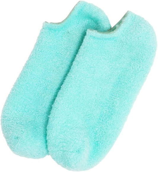 Barefoot Scientist Sleep On It Overnight Moisturizing Gel Socks, Nourish Your Feet (Teal)-BrightBean Baby