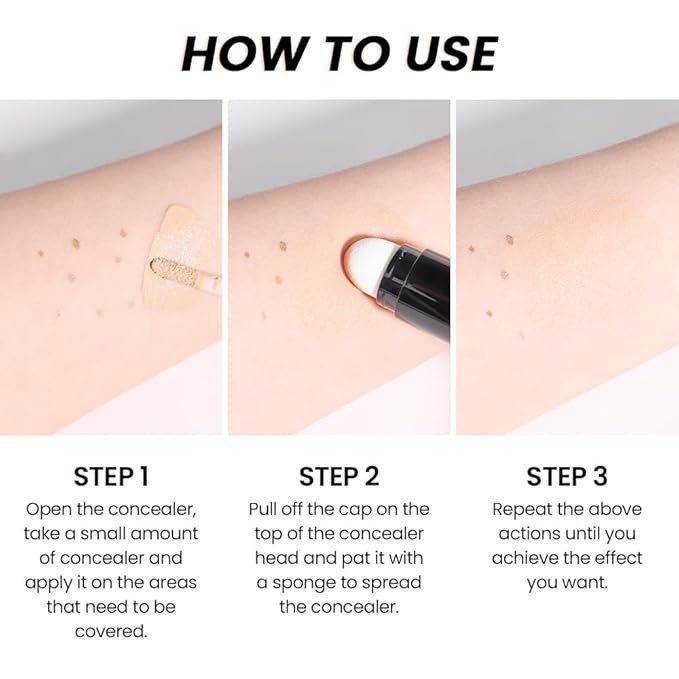 1 Pack Liquid Foundation Cream for Face Makeup,Durable Full Coverage Matte Concealer Make Up,Oil Control & Waterproof Base Primer -0.35 Fl.Oz (02#)-BrightBean Baby