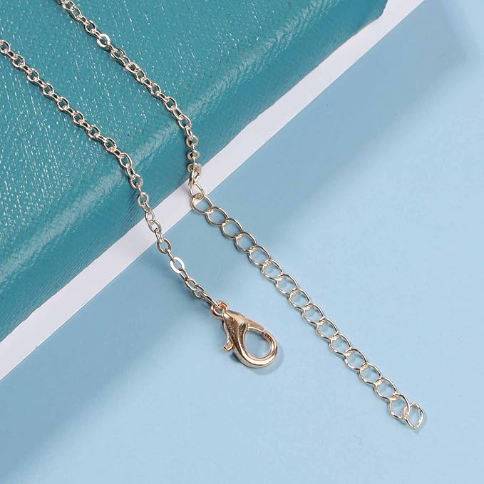 Vintage Tiny Teardrop Crystal Necklace Choker Gold Rhinestone Dot Pendant Necklace Chain Water Drop Choker Necklace Minimalism Necklace Chain Jewelry for Women and Girls-BrightBean Baby