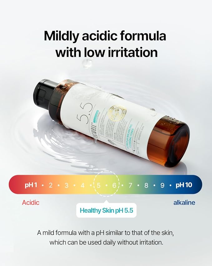 ACWELL Licorice pH Balancing Korean Toner for Cleansing - Alcohol-Free PH5.5 Hydrating Facial Astringent -Skin Clarifying & Hydration Boosting Toner, 5.1 fl.oz. 2 Pack-BrightBean Baby