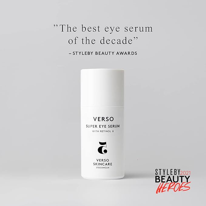 Verso Skin Care | Super Eye Serum | Rejuvenating Under Eye Serum for Youthful Skin | Eye Care Made Easy (0.67 fl oz)-BrightBean Baby