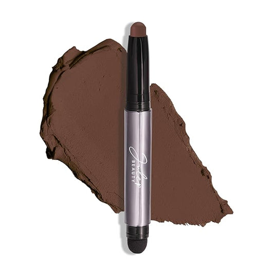 Julep Eyeshadow 101 Cream-to-Powder Waterproof Shadow Stick – Mocha Matte – Long-Lasting, Crease-Proof, Rich Brown Matte Eyeshadow with Built-in Smudger-BrightBean Baby