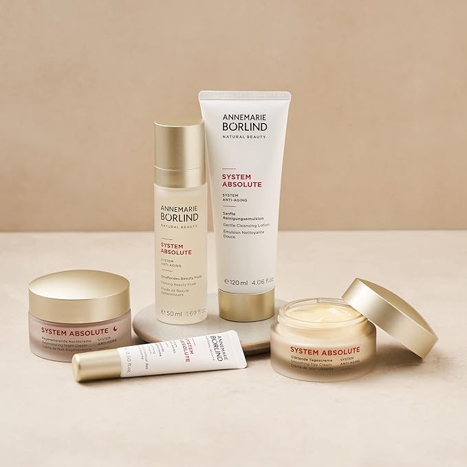 ANNEMARIE BÖRLIND - SYSTEM ABSOLUTE Smoothing Eye Cream - Vitamin C, Darutoside and Caffeine Eye Wrinkle Smoothing - Tones, Plumps, and Rejuvenates - 0.5 Fl Oz-BrightBean Baby