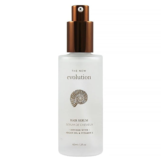 HerStyler Hair Serum - Argan Oil, Vitamin E, and Aloe Vera for Repair, Anti-Frizz for All Hair Textures, Nourishing for Enhanced Shine, Non-Greasy, Suitable for Color Treated Hair-BrightBean Baby