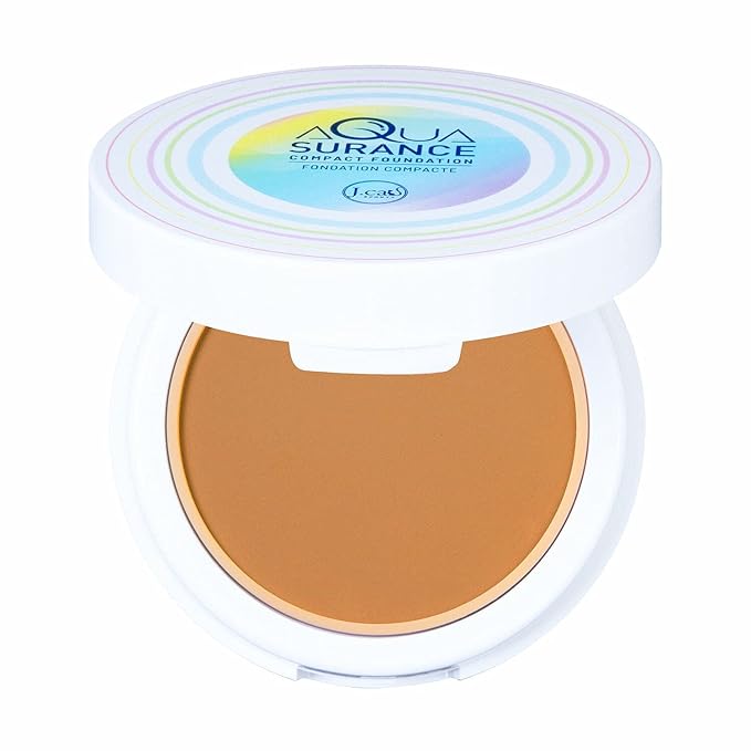 J.CAT BEAUTY Aquasurance Compact Foundation - Golden Beige-BrightBean Baby