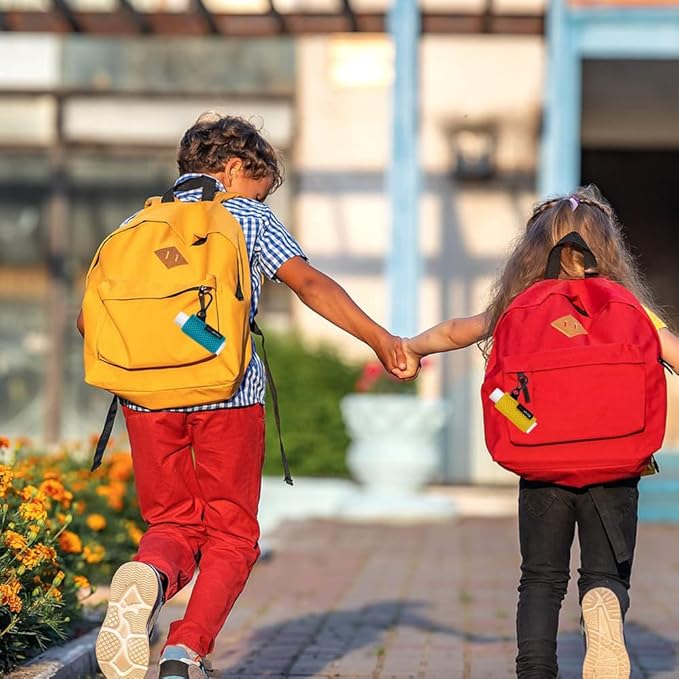 5PCS Lip Balm Holder Keychain Lipstick Sleeves Keychain Lip Gloss Holder Chapstick Elastic Sleeves(Yellow/Purple/Pink/Aqua/Black)-BrightBean Baby