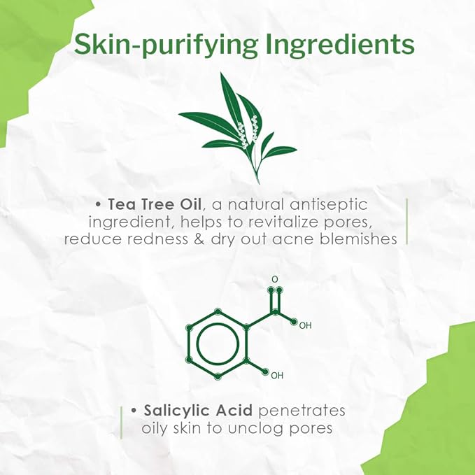 Bye Bye Blemish Tea Tree Drying Lotion, with Tea Tree Oil & Salicylic Acid, Fast-acting Formula, Dries Blemishes, Purifies Skin, 1 fl oz, 1-Pack-BrightBean Baby