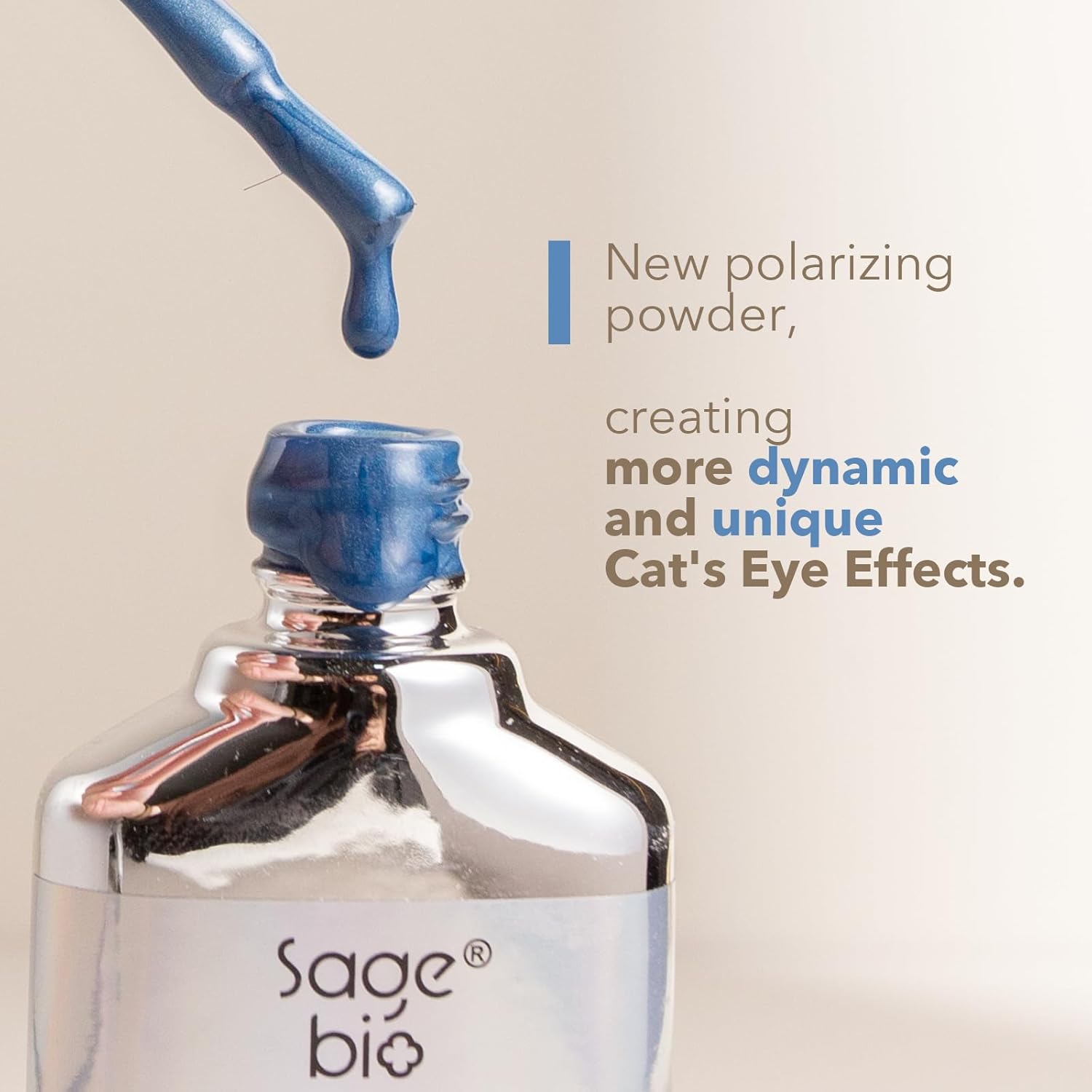 High-Density Cat Eye Gel Nail Polish with Magnet Stick, 15ml Dopamine Color Palette, Magnetic Effect Gel for DIY Manicure, Multiple Color Options - Ocean Luster-BrightBean Baby