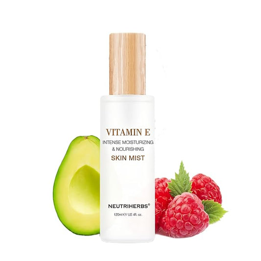 Neutriherbs Face Mist Vitamin E Hydrating Face Mist Natural Facial Spray Mist Moisturizing Soothing Skin Care US 4 fl.oz-BrightBean Baby