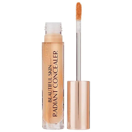 Charlotte Tilbury Beautiful Skin Medium to Full Coverage Radiant Concealer with Hyaluronic Acid – 11.5 Tan-BrightBean Baby