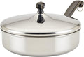 Farberware Classic Stainless Steel Saute Pan 2.75 Qt with Lid - Frying Pan