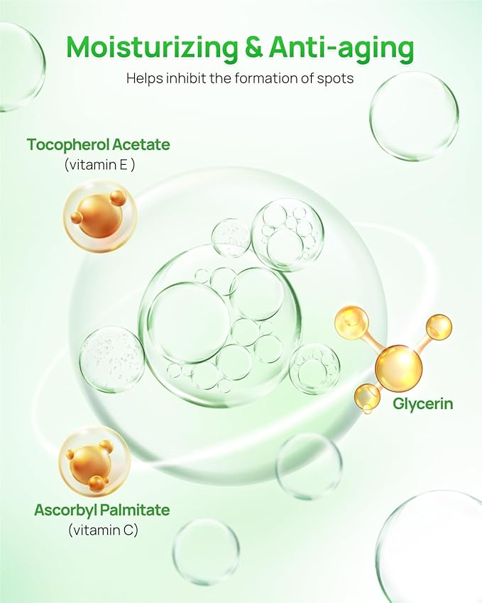 Green Primer Color Correcting for Face Before Makeup, Smoothing Primer Color Corrector for Redness, Brightening Base Makeup for Combination Skin-BrightBean Baby