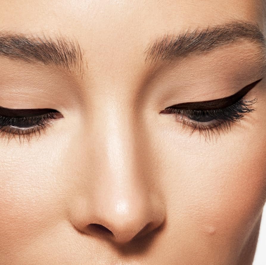 MAKE Beauty Smudge-Proof Felt Tip for Precise Application of Lines, Wings, and Graphics. Long Lasting Eye Liner, Liquid Line Waterproof Felt Tip Eyeliner- Substellar-BrightBean Baby