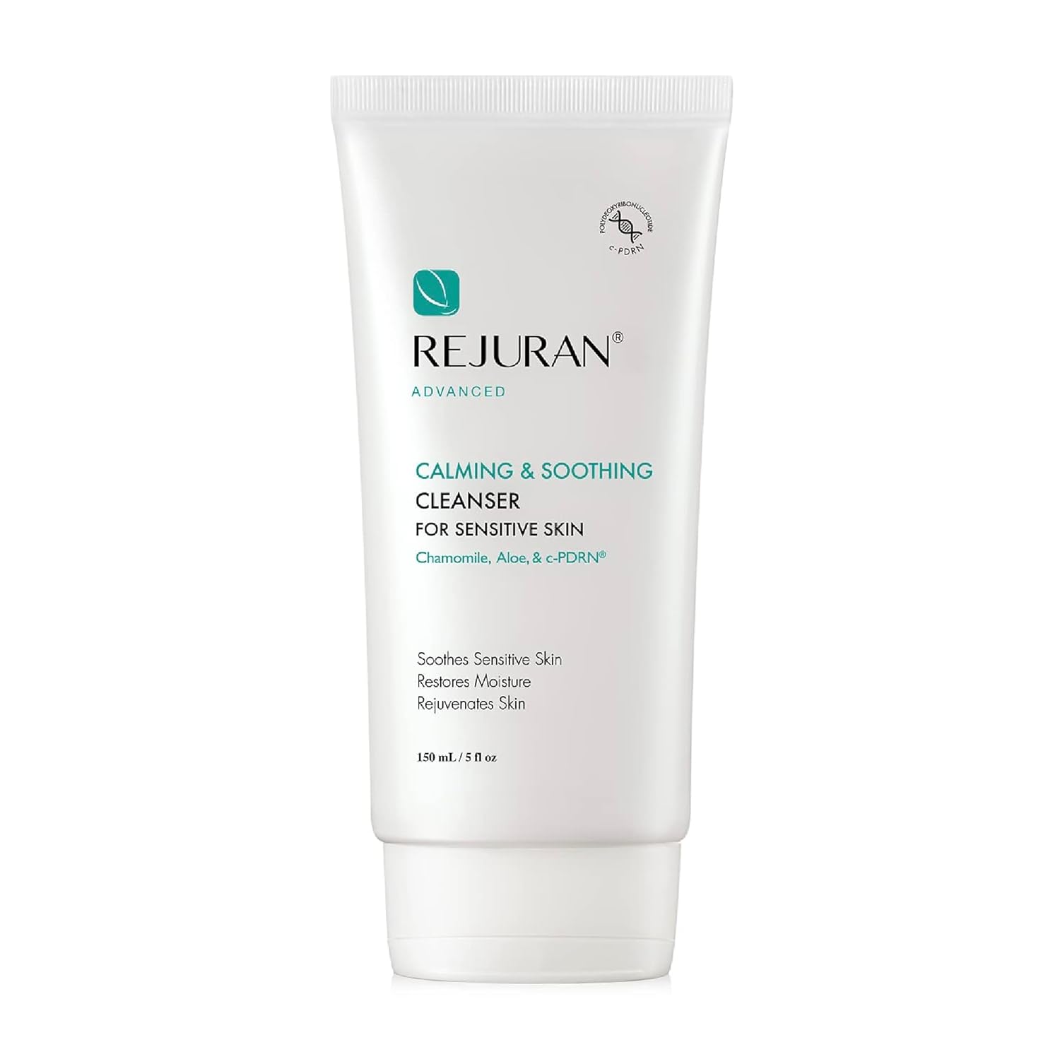 REJURAN® Advanced Calming & Soothing Cleanser, c-PDRN® - Gentle Gel Face Wash Suitable for Sensitive Skin, Effectively Retains Moisture (5.29 oz)-BrightBean Baby