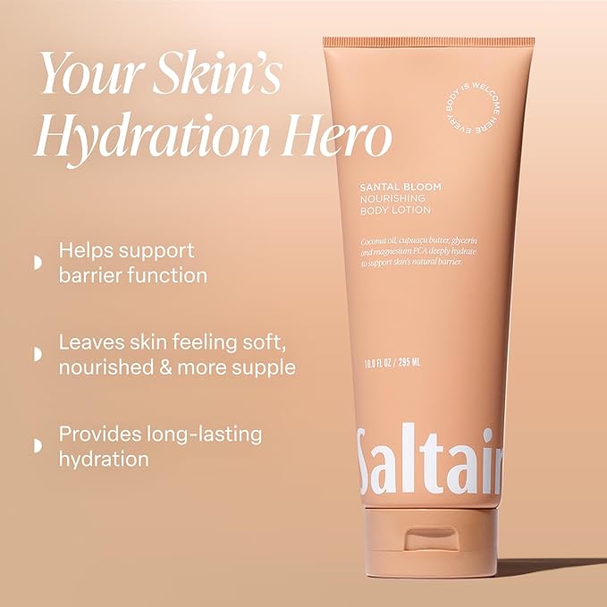 Saltair Body Lotion - 2 Pack Moisturizing Lotion For Dry Skin. Signature Scents Hydrating Body Cream with Nourishing Moisturizer Formula. Skin Care for Women and Men. 2x 10oz Tubes-BrightBean Baby