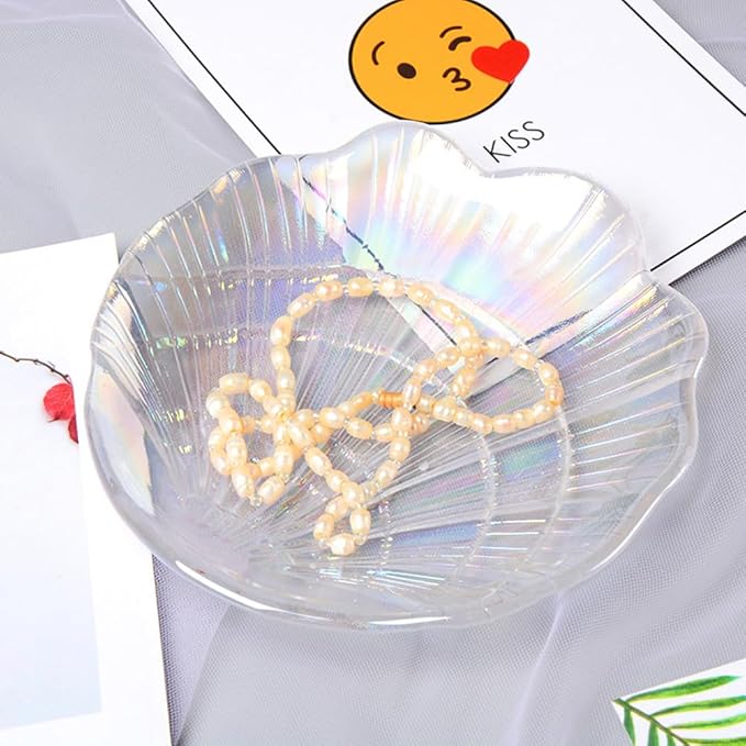 NOLITOY Colorful Nail Art Palette,Shell Nail Art Display Stand for Nail Displays,Nail Art Painting Palette Nail Gel Color Makeup Display Board-BrightBean Baby