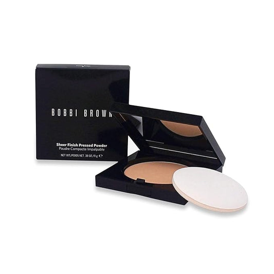 Bobbi Brown Sheer Finish Pressed Powder, No. 02 Sunny Beige, 0.38 Ounce-BrightBean Baby