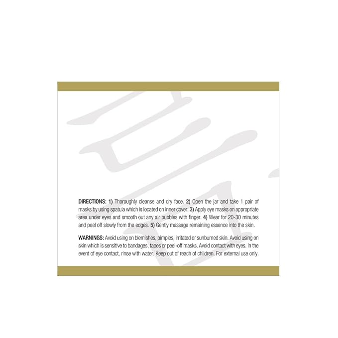 Masque Bar Hydro Gel Dark Spot Eye Patch, 30 ct.-BrightBean Baby