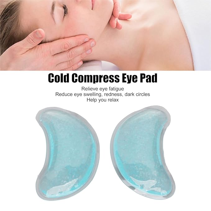 Under Eye Gel Pads Patches, Under Eye Pads for Eye Strain Swelling Dark Circle, Reusable Under Eye Masks for Dark Circles, Portable Eye Patches for Puffy Eyes-BrightBean Baby