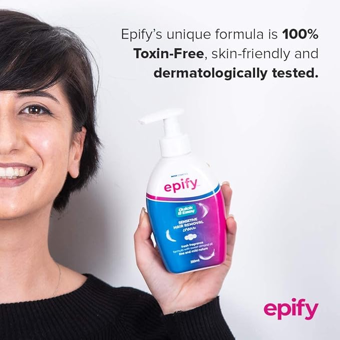 Epify Intimate Hair Removal Cream for Men and Women - Pubic, Bikini & Sensitive Areas (Pack of 6)-BrightBean Baby