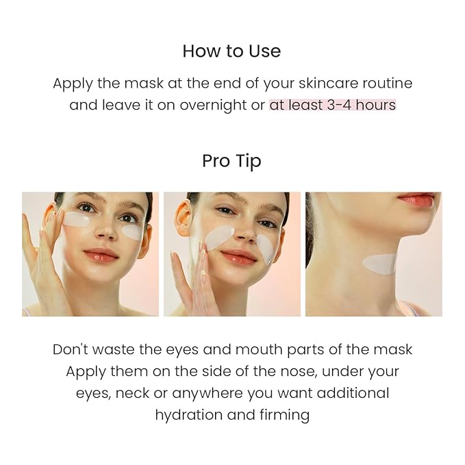 BIODANCE Bio-Collagen Real Deep Mask, Hydrating Overnight Hydrogel Mask, Pore Minimizing, Elasticity Improvement, Korean Skincare | 1.19oz(34g) x 4ea-BrightBean Baby