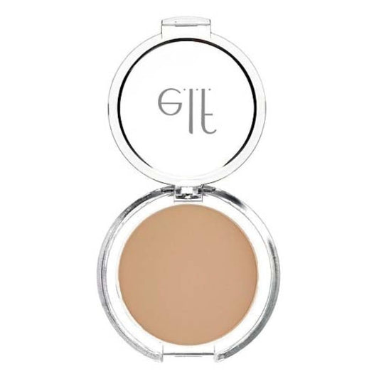 e.l.f. Prime & Stay Finishing Powder, Sets Makeup, Controls Shine & Smooths Complexion, Delivers A Matte Finish, Vegan & Cruelty-Free, Light/Medium-BrightBean Baby