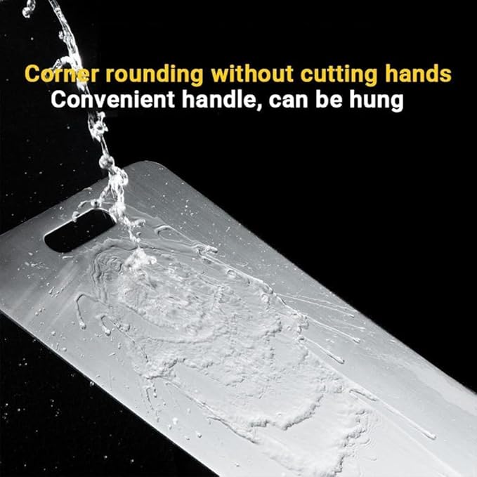 Titanium Cutting Board - 100% Pure Titanium Cutting Boards for Kitchen - Cutting Edge Hygiene & Durability, Home Cooking