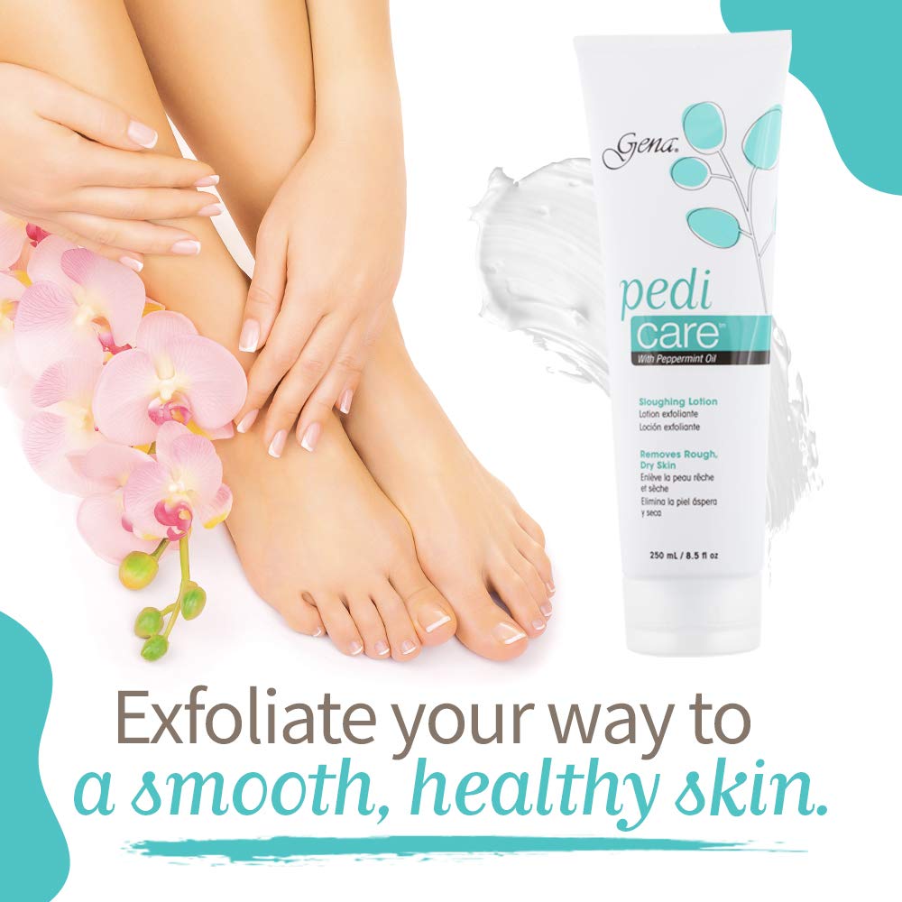 Gena Pedi Care Lotion with peppermint oil 8.5-Ounce, 1 Count-BrightBean Baby