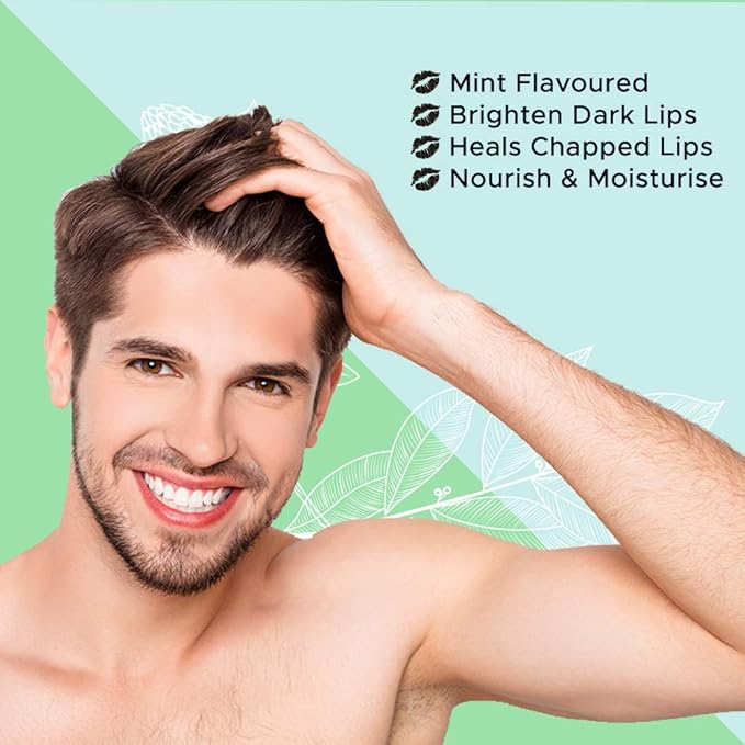 L'BERT Mint Lip Scrub, Kiss Ready Lips for Lightening & Brightening Dark Lips - 15 g-BrightBean Baby