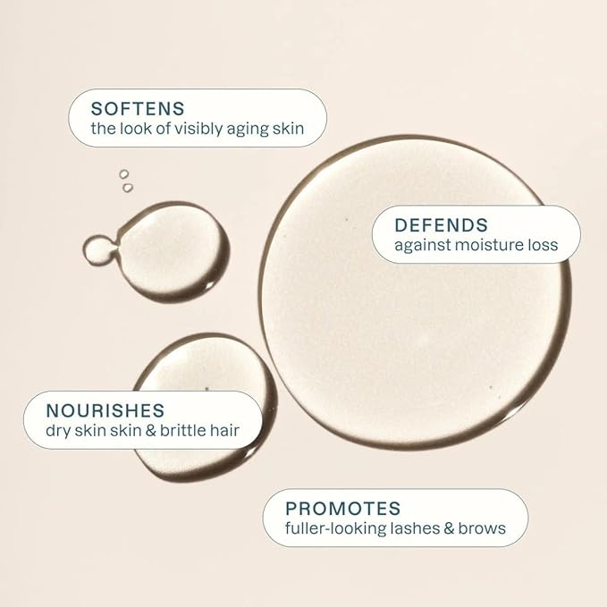 Cliganic Organic Castor Oil, 100% Pure (8oz with Eyelash Kit) - For Eyelashes, Eyebrows, Hair & Skin | Natural Cold Pressed Unrefined Hexane-Free (Packaging May Vary)-BrightBean Baby