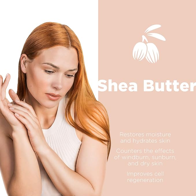 Moisturizing Hand Cream for Dry, Cracked Hands, Nails and Cuticles - 8.5 fl. oz. - Anti-Aging Skin Moisturizer with Vitamin E, Shea Butter, and Ceramides-BrightBean Baby