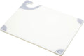 San Jamar Saf-T-Grip Plastic Cutting Board with Safety Hook, 9" x 12" x 0.375", White