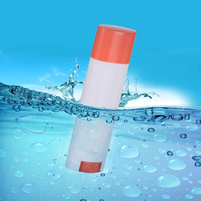 5ml 100Pcs Empty Oval Deodorant Lip balm Tubes Containers Twist-up Refillable Containers for Lipstick,Chapstick,Homemade Lip balm,DIY Deodorants(Pink White)-BrightBean Baby