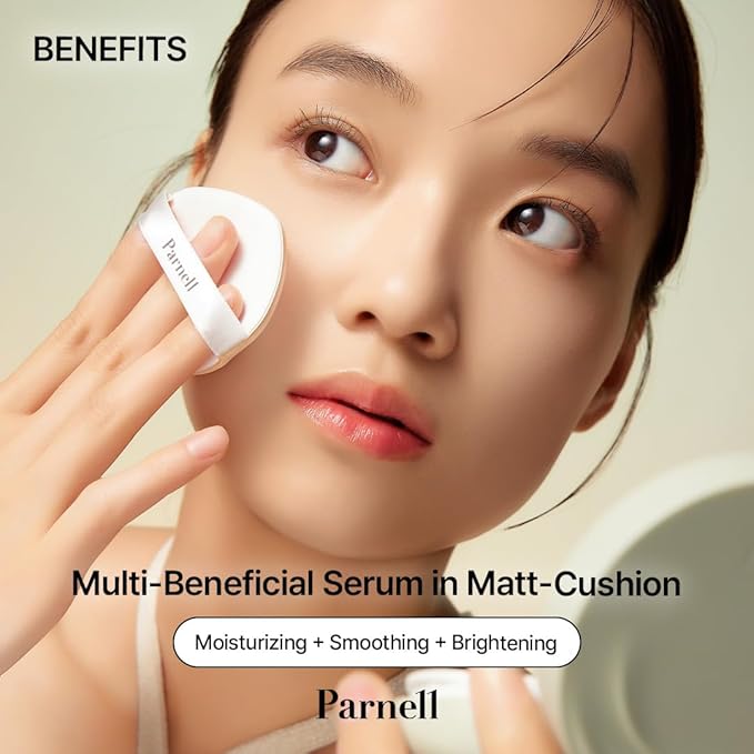 Parnell Cicamanu Serum In Matte Cushion (#23 Natural beige, 15g)-BrightBean Baby