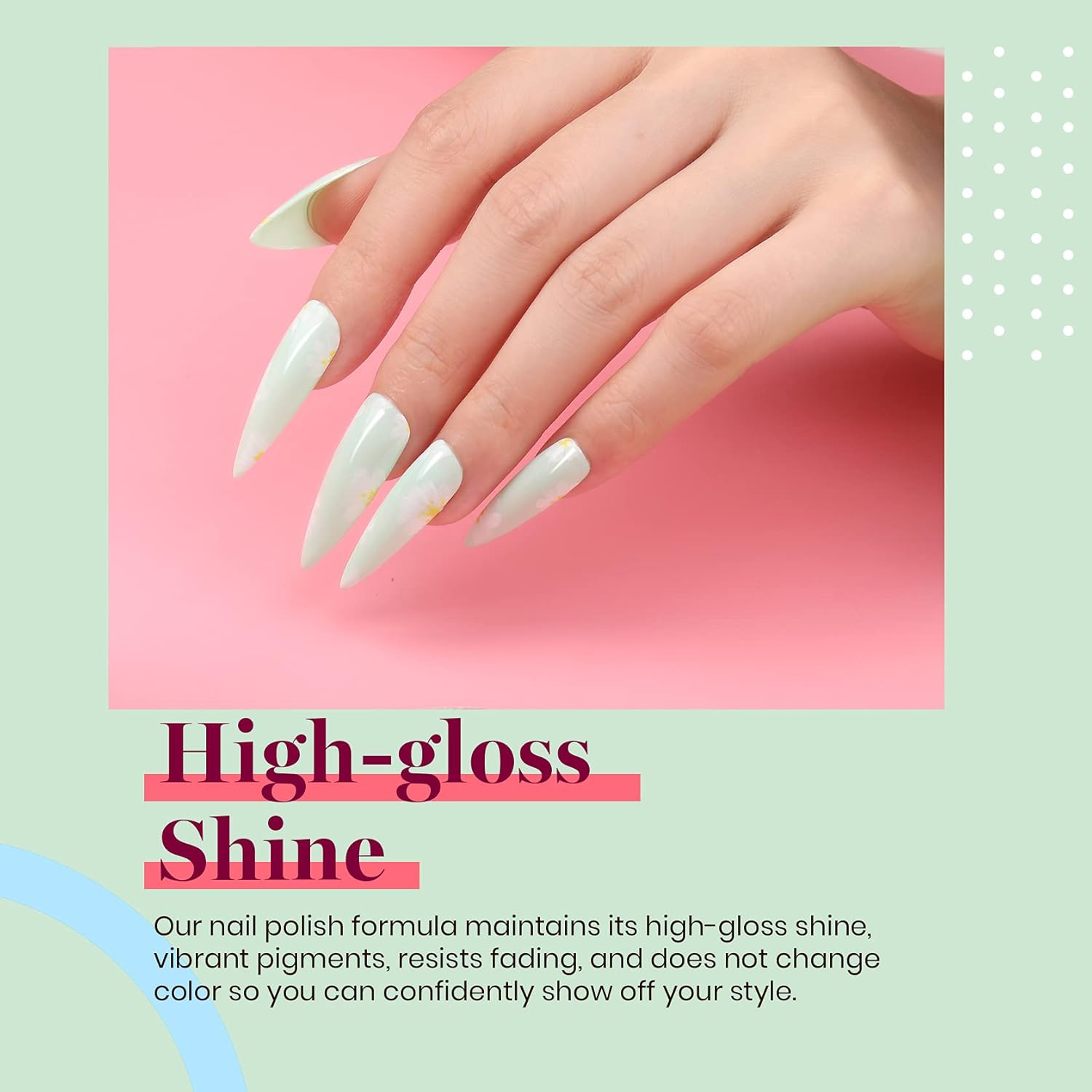 Beetles Gel Nail Polish 15ml Green Gel Polish Pastel Mint Green Color Gel Polish Soak off Uv Led Nail Lamp Nail Art Manicure Salon Salon DIY Gel Nail Design-BrightBean Baby