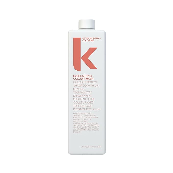 KEVIN.MURPHY EVERLASTING.COLOUR WASH - Hair Colour Shampoo - Colour Protect Hair Care - pH Balanced Shampoo - Sulphate Free -1000 mL / 8.4 fl oz-BrightBean Baby