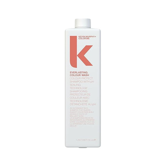 KEVIN.MURPHY EVERLASTING.COLOUR WASH - Hair Colour Shampoo - Colour Protect Hair Care - pH Balanced Shampoo - Sulphate Free -1000 mL / 8.4 fl oz-BrightBean Baby