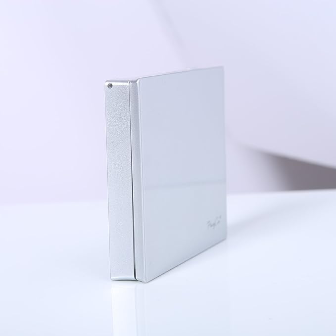 Makeup Mirror with Facial Oil Blotting Paper Sheets – 100 Counts, Silver Compact Folding Cosmetic Travel Mirror Pack (Rose)-BrightBean Baby