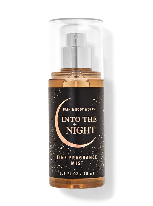 Bath & Body Works Into The Nights Fine Fragrance Mist Travel Size Mini Purse Spray 2.5 Ounce (Into The Nights)-BrightBean Baby