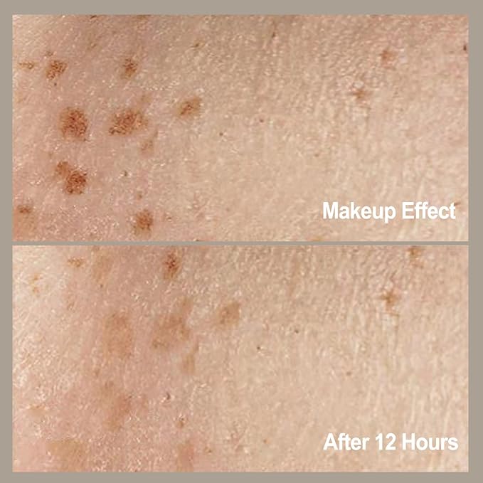 Freckle Cushion Natural Like Freckle Makeup Fake Freckles Pen Waterproof Long Lasting Quick Dry, Get Sun-kissed Stars Makeup Freckle in One Press, Fresh Brown, 15g-BrightBean Baby