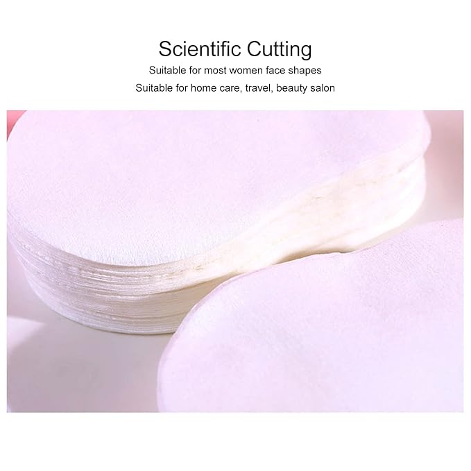 400pcs Disposable Eye Mask Paper, Moisturizing Pure Cotton DIY Sheet for Under Eye Dark Circles, Irritating DIY Eye Supplies-BrightBean Baby