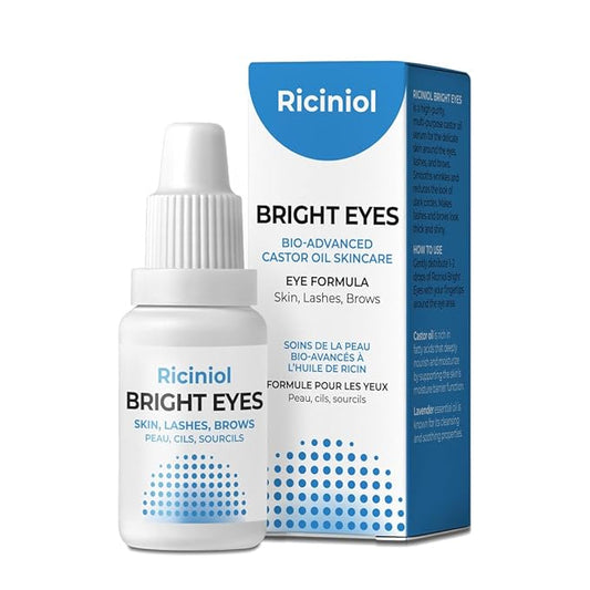Bright Eyes -Bio-Advanced Castor Oil Ointment Eye Formula for Skin, Lashes, and Brows, 15 ml, Pack of 1-BrightBean Baby