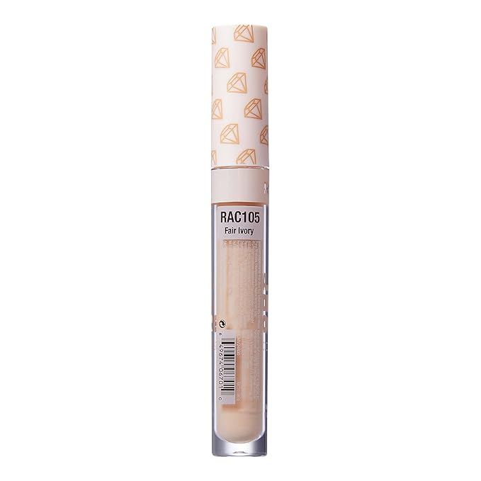 Ruby Kisses All Day Concealer Lightweight Full Coverage Multi-Use Concealer 0.13 Fl Oz (Fair Ivory)-BrightBean Baby