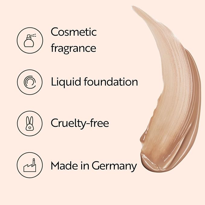 M. Asam MAGIC FINISH Supercharge Serum Foundation Cool Honey (1.01 Fl Oz) - Moisturizing Make Up & Firming Face Serum In One, Anti-aging CC Cream With Optimal Coverage & Hyaluronic Acid-BrightBean Baby