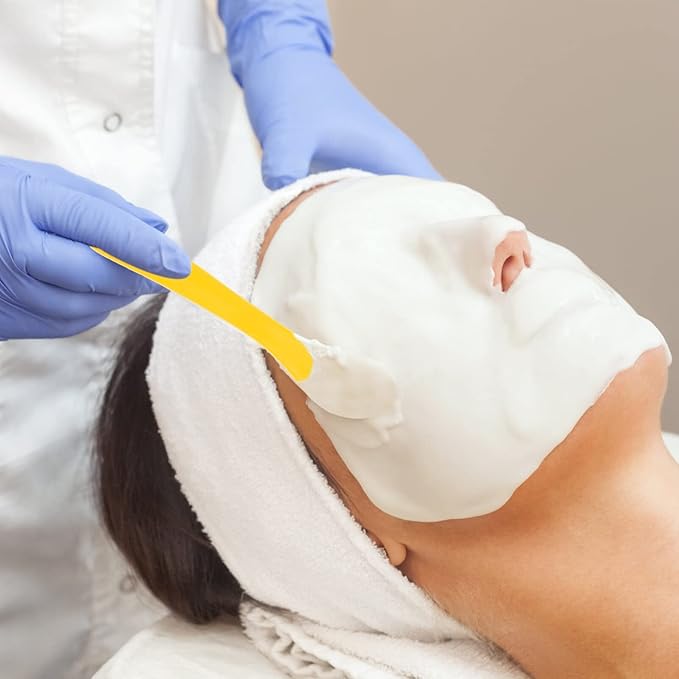 Healifty 10 Pcs makeup spatula plastic makeup DIY Accessories Facial Cream Spatulas Cream Spoon DIY Makeup Spatula small spoons Spatula Premium makeup spatula tool 15c cosmetic applicator-BrightBean Baby